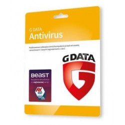 GDATA Antivirus 2PC 2lata karta-klucz